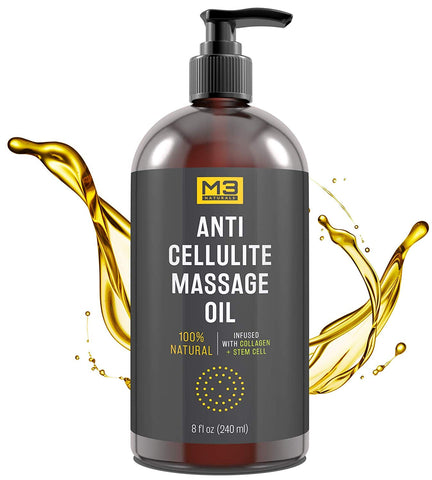 M3 Naturals Anti Cellulite Massage Oil